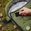 Spací pytel, mumie, lehký, s kapucí, pro outdoorové Náhled obrázku produktu 12