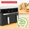Tefal Dual Easy Fry & Grill Heißluftfritteuse EY905B10 Produktbild-Vorschau 19