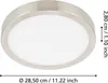 EGLO LED Deckenleuchte Fueva 5, Ø 28,5 cm, Aufbauleuchte Produktbild-Vorschau 3
