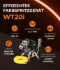 Farbspritzgerät Farbsprühsystem 1100W 210 bar, 2 L/min, Produktbild-Vorschau 3