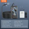 A VEVOR endoscope camera kit displayed with its accessories and product specifications. Podgląd zdjęcia produktu
