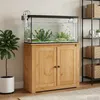 vidaXL Support pour aquarium PANAMA, couleur marron, 81 x Voir les images du produit 2