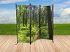 JW Paravent 170 x 165cm mit Fotodruck Motiv: Wald 2535-02 Produktbild-Vorschau 1