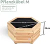 holz4home® Fioriera da esterno M I A 6 angoli in legno Anteprima dell’immagine prodotto 10