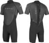 Front and back view of a shorty wetsuit. Podgląd zdjęcia produktu