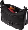 Damen Tasche Schultertasche Umhängetasche Leder Optik Produktbild-Vorschau 5