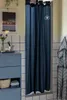 TOM TAILOR 180x200 Duschvorhang Antischimmel Navy Waschbar Produktbild-Vorschau 4