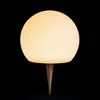 LED Solar Kugelleuchte in Milchglas-Optik | Gartenkugel mit Produktbild-Vorschau 5