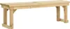 vidaXL Gartenbank 140 cm Imprägniertes Kiefernholz Produktbild-Vorschau 6