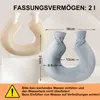 Wärmflasche Nacken U-förmig, 1L Gummi Wärmekissen mit Produktbild-Vorschau 6