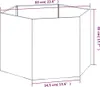 Plantenbak roestig 60x60x45 cm cortenstaal Productafbeelding-voorbeeld 9