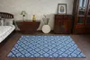 Teppich COLOR 19246/699 SISAL Blumen Blau Blau 120x170 cm Produktbild-Vorschau 2