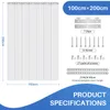 PVC lamelová roleta, 7 ks, 100 x 200 cm, pruhovaná roleta, Náhled obrázku produktu 5