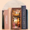 Japonský štýl DIY Book Nook miniatúrny domček 3D puzzle s Náhľad obrázku produktu 5