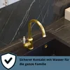 QUADRON Armatur Küche aus Edelstahl, RACHEL SteelQ Produktbild-Vorschau 5