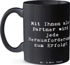 Mr. & Mrs. Panda Tasse Spruch Erfolgreiche Geschäftspartner Produktbild-Vorschau 2
