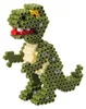 Kit de perles à repasser Hama Midi - Dino 3D, 2 500 pièces Voir les images du produit 2
