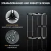 2 in 1 90x60x135 Deluxe 600D Zuchtzelt Gewächshaus Grow Box Produktbild-Vorschau 7
