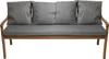 Coussins pour banc de jardin Gris| Assise 170x50x7 + Voir les images du produit 1