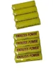 Two stacks of yellow AA batteries on a white background. Produktbild-Vorschau