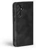 A black flip cover case for a Samsung Galaxy A54 5G phone is shown from the side. Produktbild-Vorschau