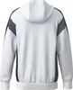 Erima Celebrate 125 Trainingsjacke mit Kapuze Weiß/Schwarz Produktbild-Vorschau 3
