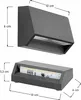 Luminaire de façade ADVITI Enye AD-OP-6190L4, 1,5 W, LED Voir les images du produit 9