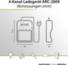 Arcas 207 22009, Nickel-Metallhydrid (NiMH), AA, AAA, 4 Produktbild-Vorschau 1
