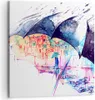 Bild auf Leinwand - Leinwandbild - Regenschirm Regen Produktbild-Vorschau 1