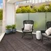Terrassenfliesen 30x30 cm - 6 Stück - Braun - Klickfliesen Produktbild-Vorschau 8