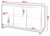 MIRJAN24 Türkommode Yasumi K147, Stilvoll Wohnzimmer, Produktbild-Vorschau 5
