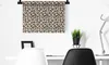 MuchoWow® Wandteppich Wandbehang Pantherdruck - Weiß - Rosa Produktbild-Vorschau 4
