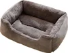 A plush pet bed on a white background. Produktbild-Vorschau