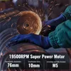 A person wearing gloves is using an angle grinder to cut metal, creating sparks. Náhled obrázku produktu