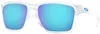 Oakley Sylas 944804 Polished Clear/Prizm Sapphire Lifestyle Produktbild-Vorschau 2