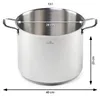 Pentola Rosmarino Pour&Cook II con coperchio in vetro – 14 Anteprima dell’immagine prodotto 2