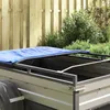 vidaXL Vliegtuigdrager voor aanhanger, zilver, 136-218 cm Productafbeelding-voorbeeld 4