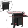 Grilovací vozík BBQ-Toro 100 x 73 x 91 cm, černý, grilovací Náhled obrázku produktu 2
