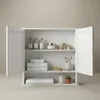 Wisząca szafka łazienkowa z lustrem LUMA, 56 x 13 x 58 cm Podgląd zdjęcia produktu 7