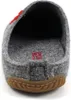 Living Kitzbühel Pantoffel Filz Schweizer Kreuz Grau Größe Produktbild-Vorschau 33