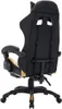 vidaXL Gaming-Stuhl mit RGB LED-Leuchten Gold und Schwarz Produktbild-Vorschau 5