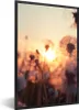 MuchoWow® Gerahmtes Poster Löwenzahn - Sonnenuntergang - Produktbild-Vorschau 1