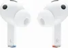 A pair of white wireless earbuds with stems, shown from the front against a white background. Produktbild-Vorschau