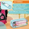 KRUMAD Transparentes Federmäppchen, Großes Etui für Stifte, Produktbild-Vorschau 4
