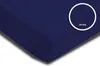 2er Pack Spannbettlaken Bettlaken navy marine blau 90x200 Produktbild-Vorschau 3