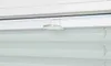 A close-up view of a light gray pleated blind attached to a window frame. Produktbild-Vorschau