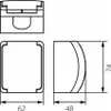 Wandcontactdoos Schuko, voor inbouw, met deksel, geschikt Productafbeelding-voorbeeld 6