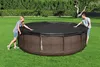 Bestway 58037 - Plandeka PVC Flowclear Ø 370, czarna, Podgląd zdjęcia produktu 10