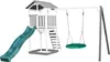 AXI Beach Tower Spielturm aus Holz in Weiß & Grau | Produktbild-Vorschau 1