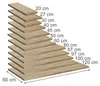 Küchenarbeitsplatte Vicco R-Line Goldkraft Eiche 120 cm, Produktbild-Vorschau 3